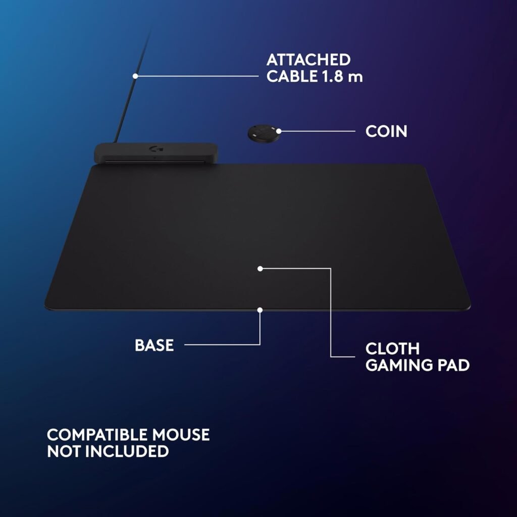 Logitech G PowerPlay 2 डिजाइन और टेक्नोलॉजी