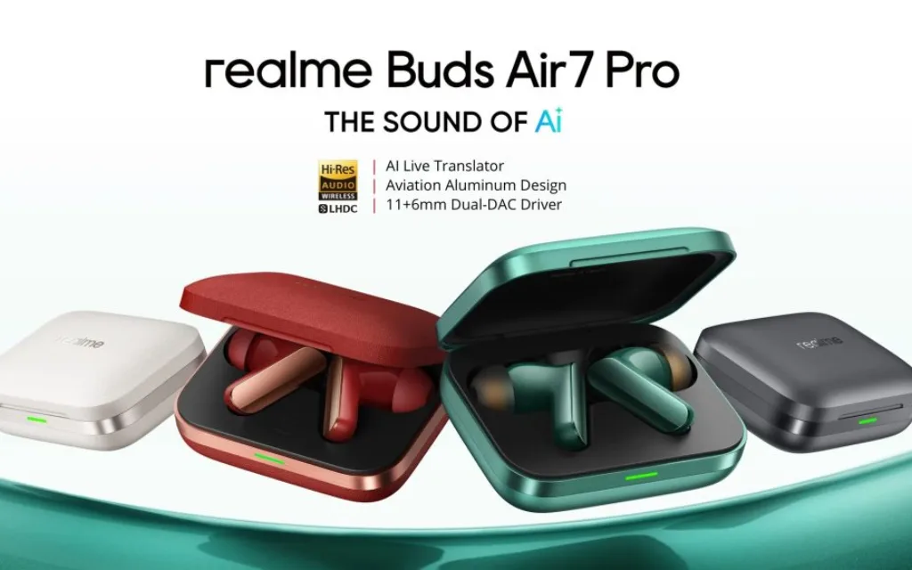 Realme Buds Air 7 Pro के स्पेसिफिकेशन्स