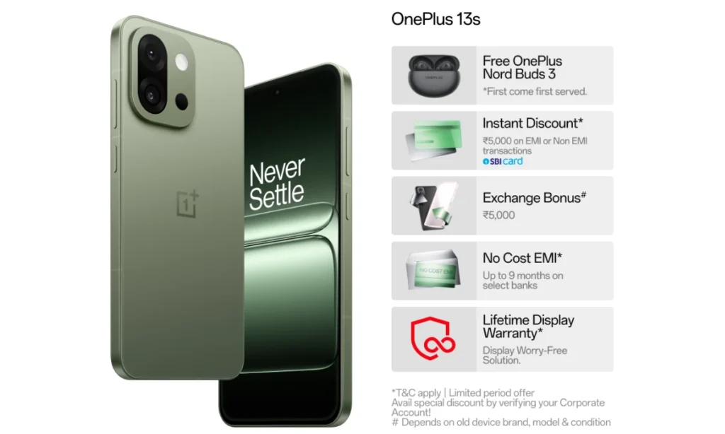 OnePlus 13s की भारत में कीमत