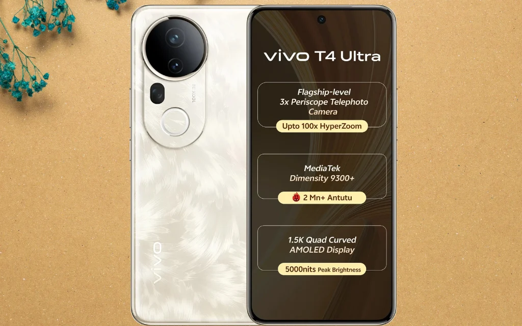 Vivo T4 Ultra 5G की भारत में Price और Offers